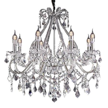 CLING Nola Crystal Chandelier with LED Lights - Clear CL3116607